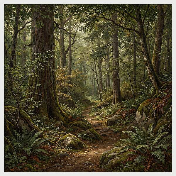 Tranquil Pathways In Nature 5793