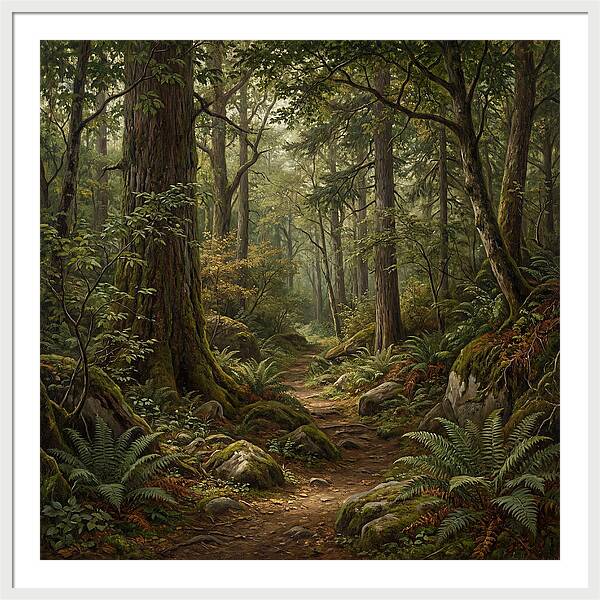 Tranquil Pathways In Nature 5793