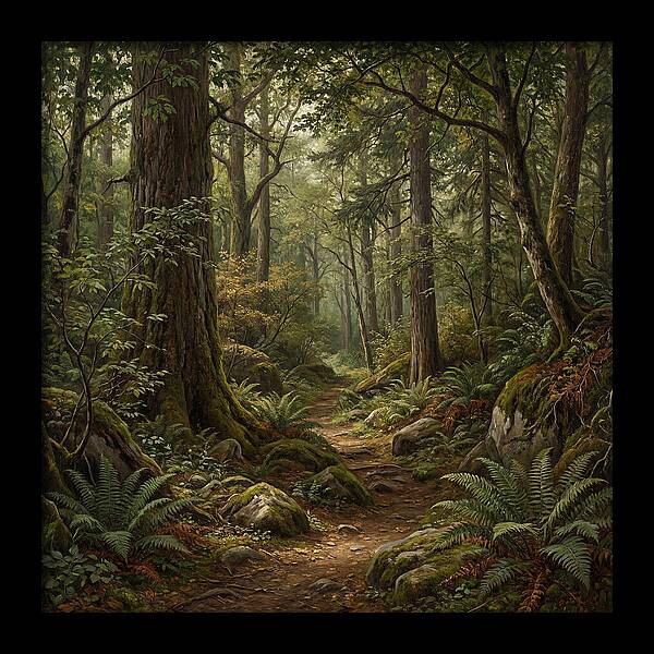 Tranquil Pathways In Nature 5793