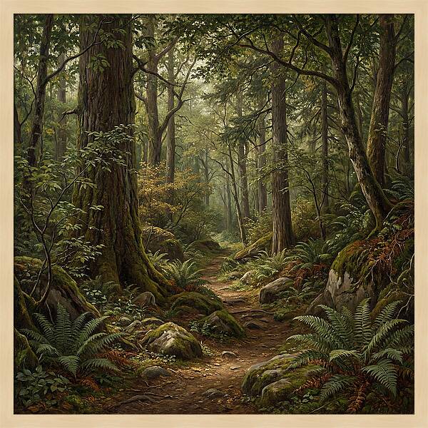 Tranquil Pathways In Nature 5793