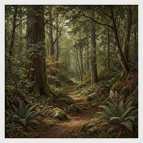 Tranquil Pathways In Nature 5793