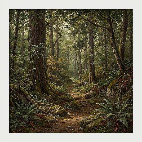 Tranquil Pathways In Nature 5793