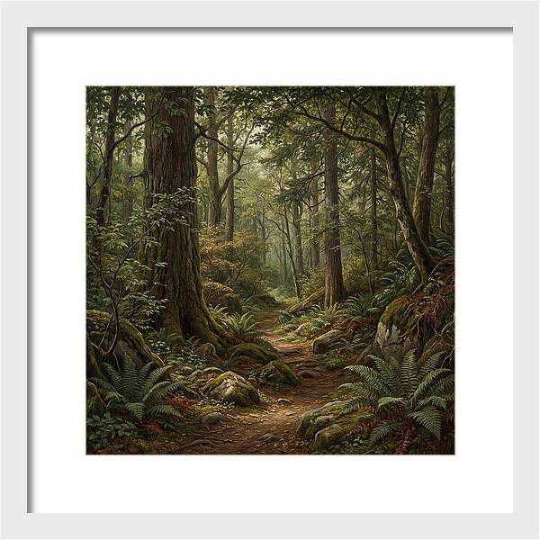 Tranquil Pathways In Nature 5793