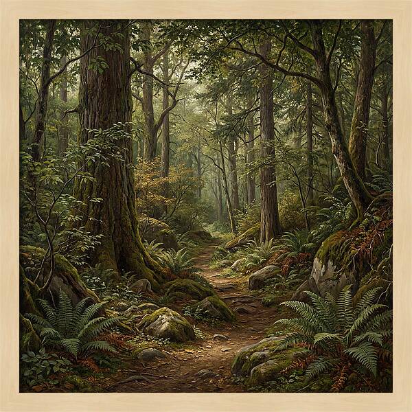 Tranquil Pathways In Nature 5793