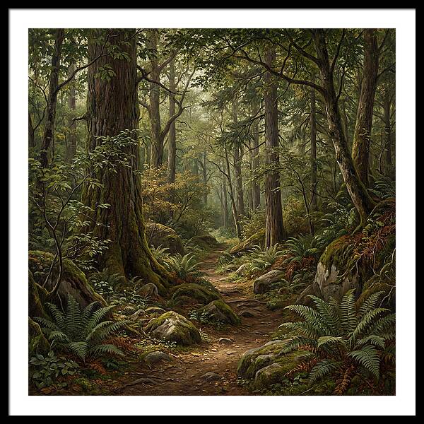 Tranquil Pathways In Nature 5793