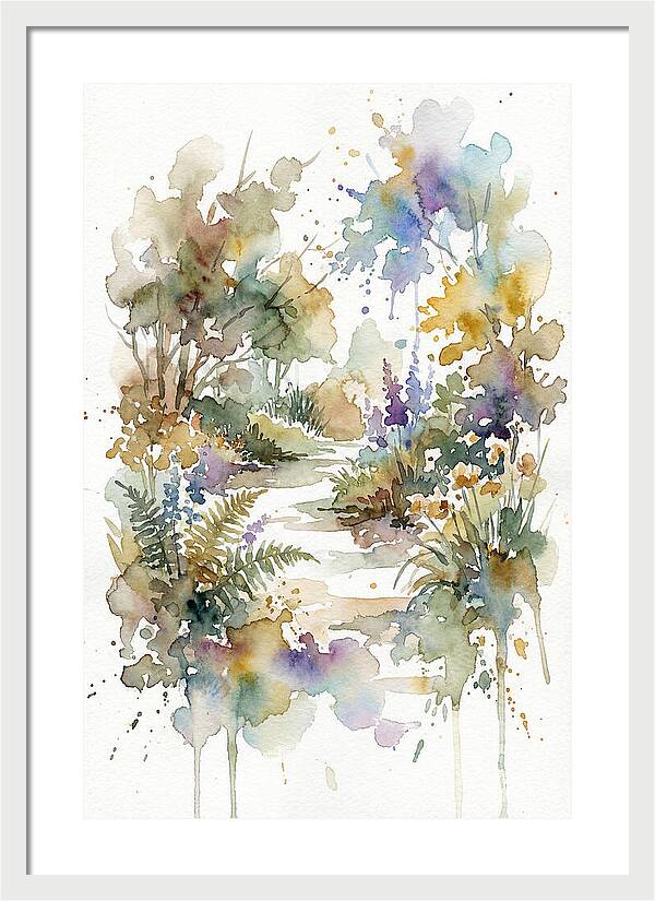 Tranquil Pathways In Nature