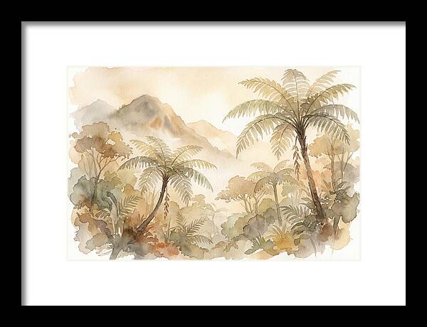 Tranquil Peaks And Lush Valleys