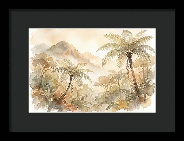 Tranquil Peaks And Lush Valleys