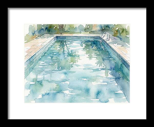 Tranquil Pool Reflections