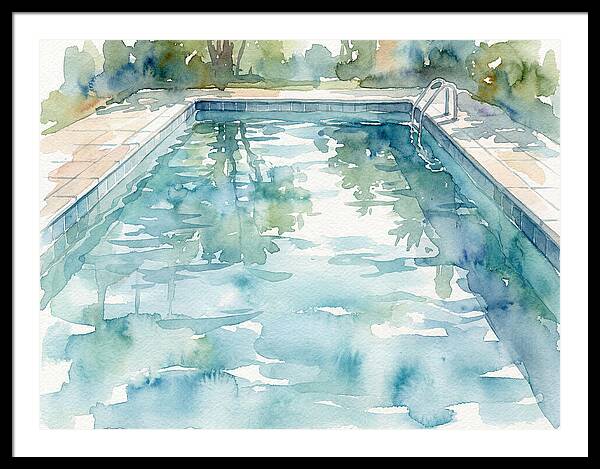 Tranquil Pool Reflections