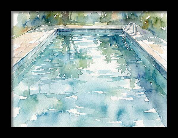 Tranquil Pool Reflections