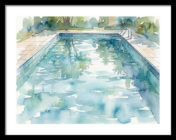 Tranquil Pool Reflections