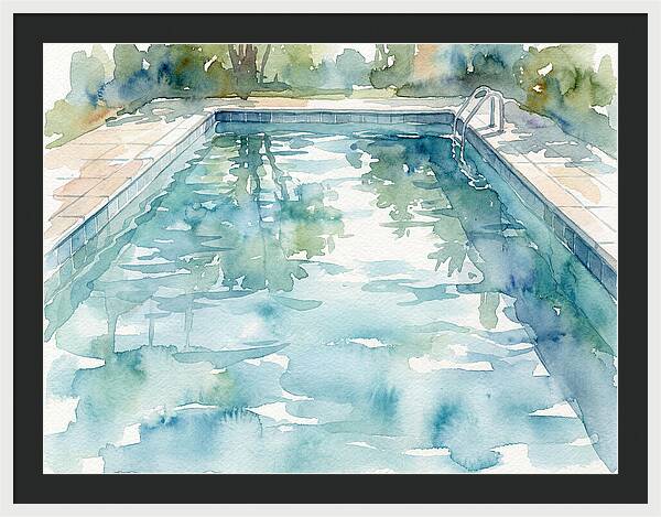 Tranquil Pool Reflections