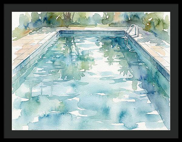 Tranquil Pool Reflections