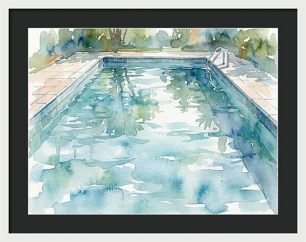 Tranquil Pool Reflections