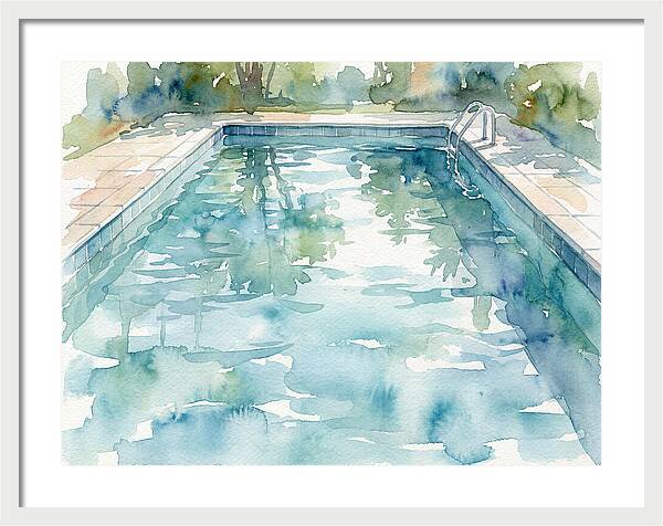 Tranquil Pool Reflections