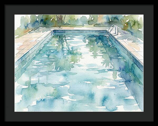 Tranquil Pool Reflections