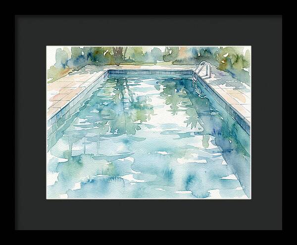 Tranquil Pool Reflections