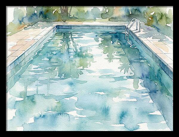 Tranquil Pool Reflections