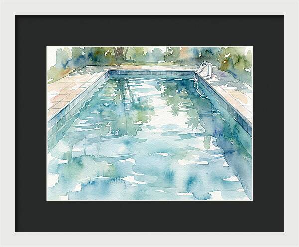 Tranquil Pool Reflections
