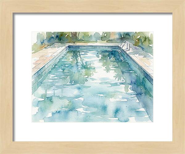 Tranquil Pool Reflections