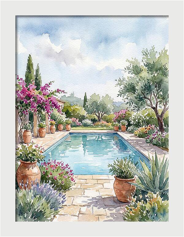 Tranquil Poolside Retreat
