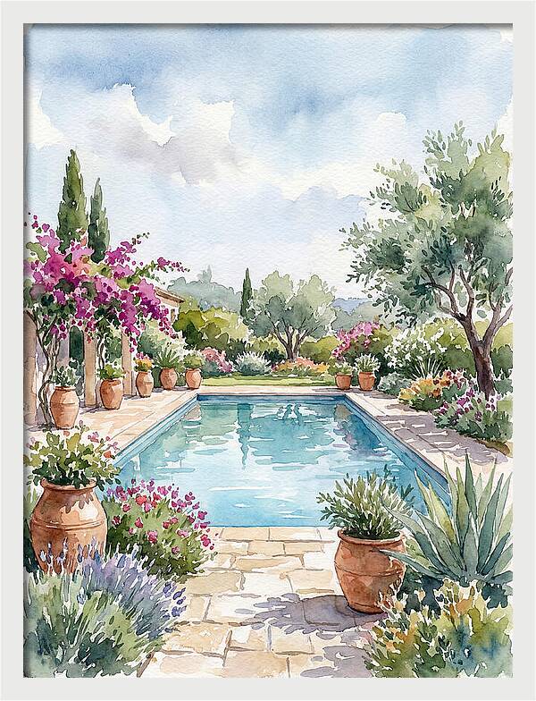 Tranquil Poolside Retreat