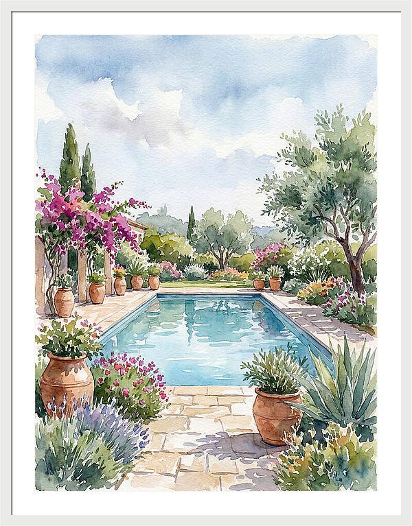 Tranquil Poolside Retreat