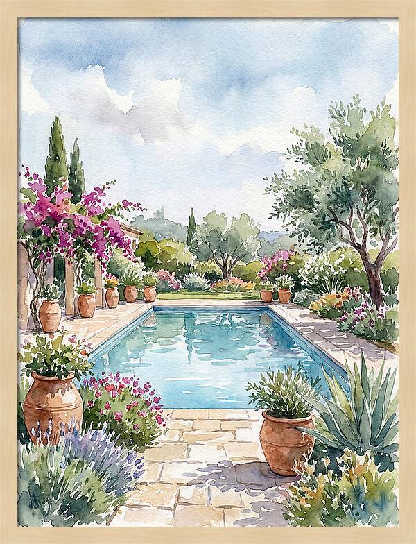 Tranquil Poolside Retreat