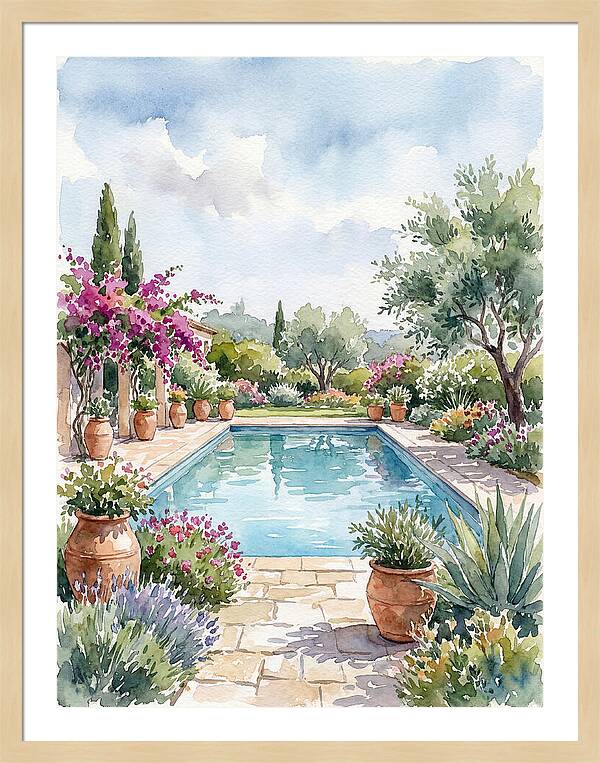 Tranquil Poolside Retreat
