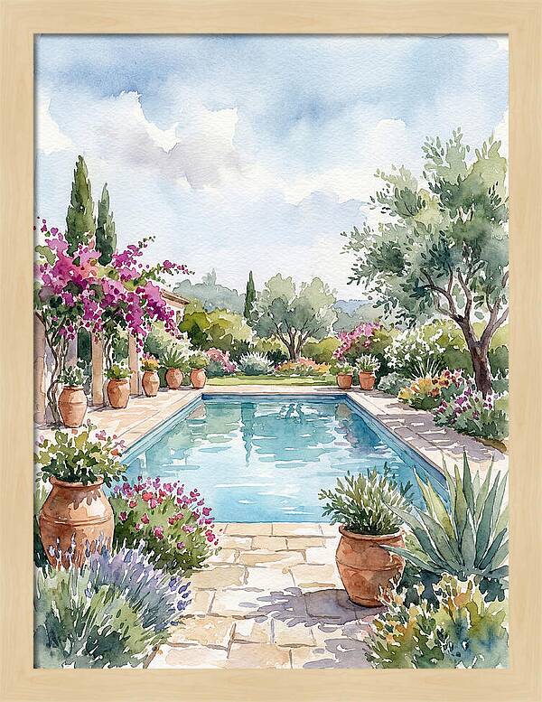 Tranquil Poolside Retreat