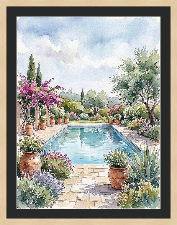 Tranquil Poolside Retreat