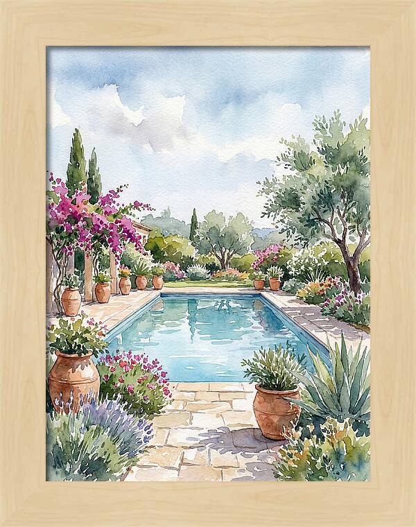 Tranquil Poolside Retreat
