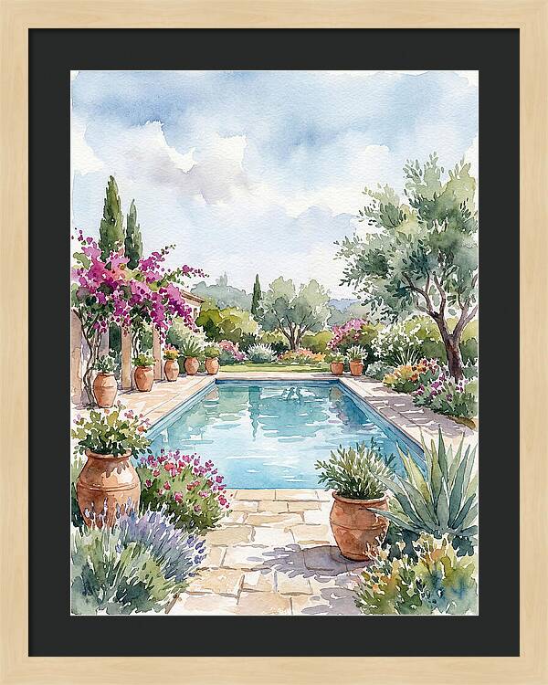 Tranquil Poolside Retreat