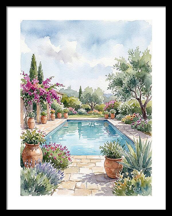 Tranquil Poolside Retreat