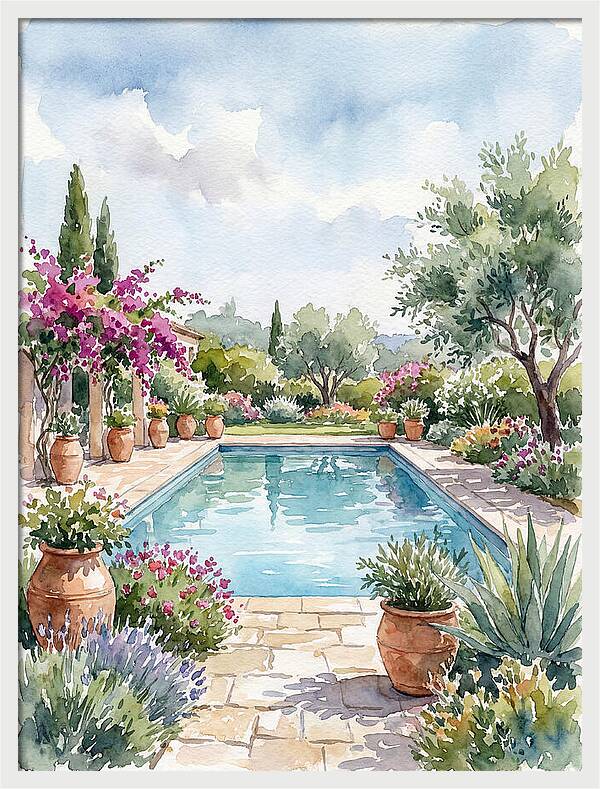 Tranquil Poolside Retreat