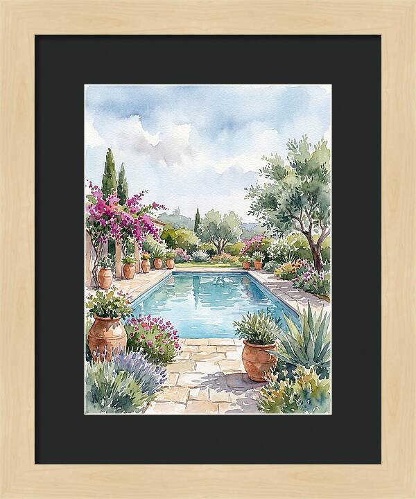 Tranquil Poolside Retreat