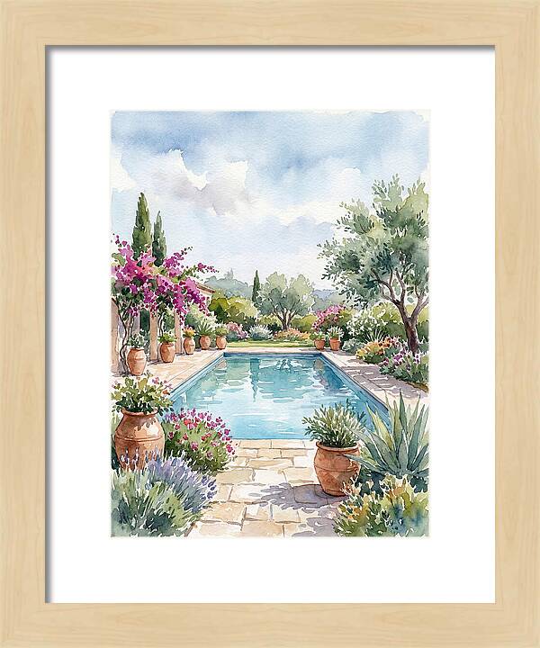 Tranquil Poolside Retreat