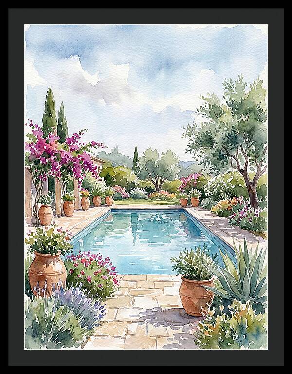 Tranquil Poolside Retreat