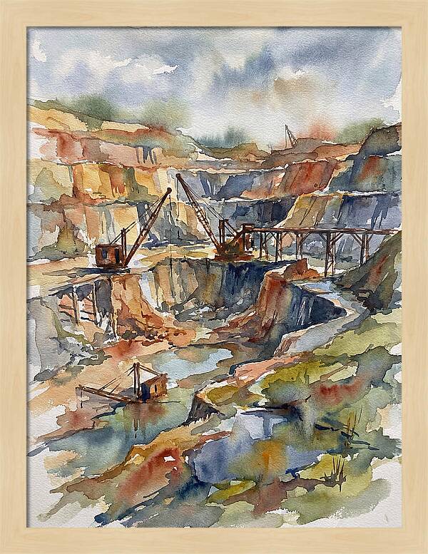 Tranquil Quarry Vista