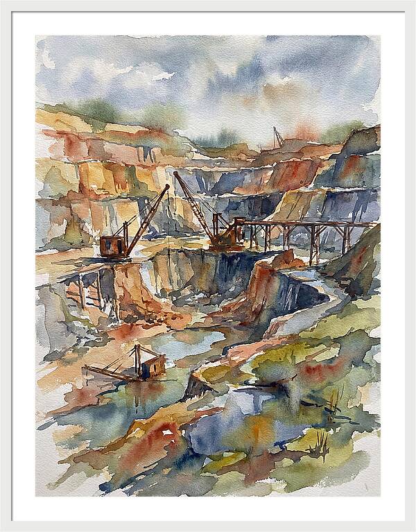 Tranquil Quarry Vista
