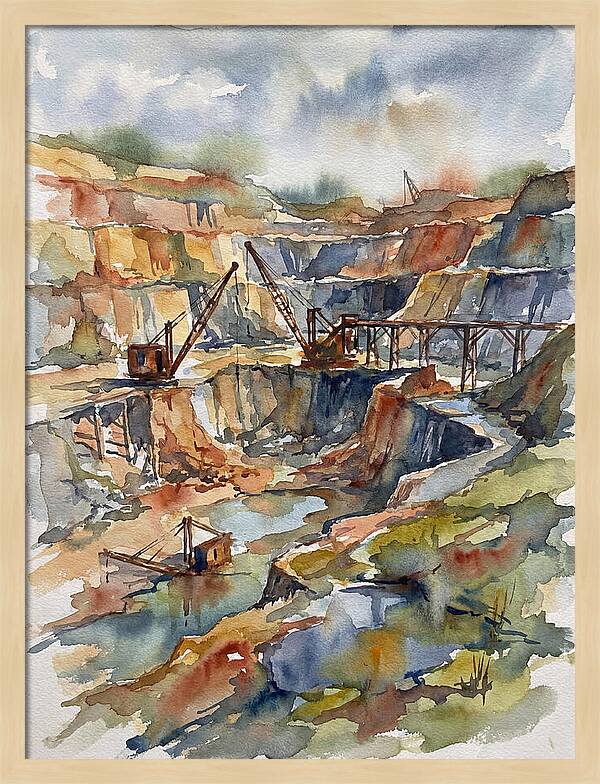 Tranquil Quarry Vista