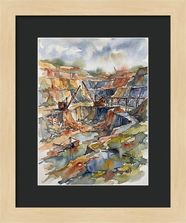 Tranquil Quarry Vista
