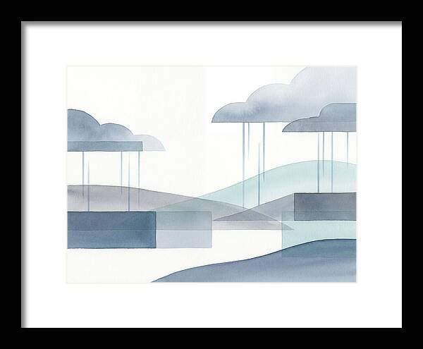 Tranquil Rainy Landscape