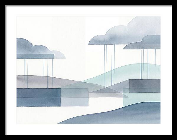 Tranquil Rainy Landscape