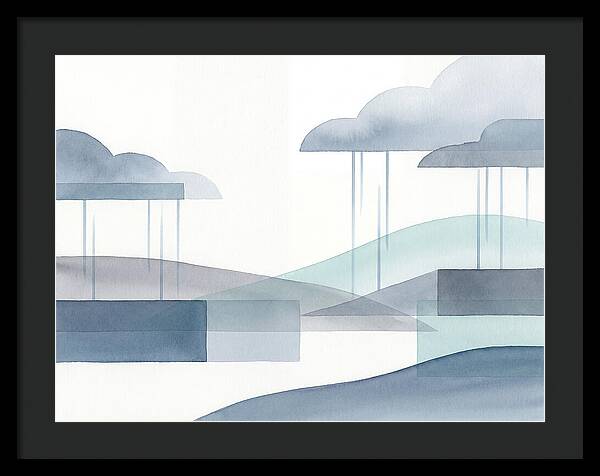 Tranquil Rainy Landscape
