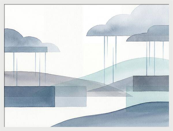 Tranquil Rainy Landscape