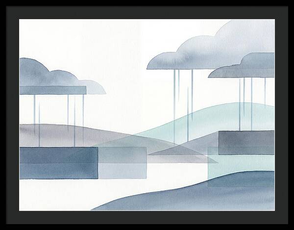 Tranquil Rainy Landscape