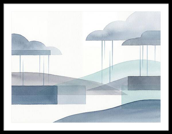 Tranquil Rainy Landscape