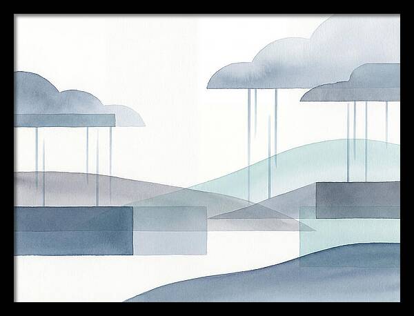Tranquil Rainy Landscape